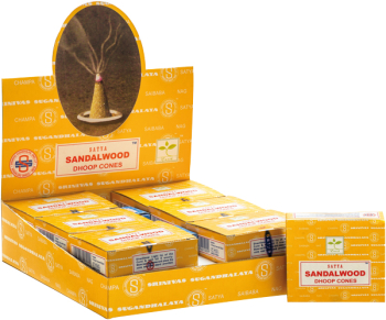 R�ucherkegel Nag Champa Dhoop Cones Sandel