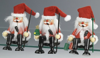 R�ucherm�nnchen Weihnachtsmann - Kantenhocker