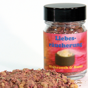 Liebesr�ucherung Glas