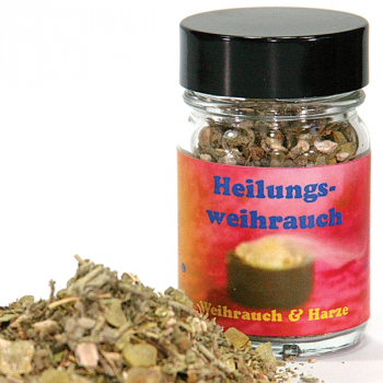 Heilungsweihrauch Glas