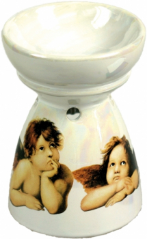 Duftlampe - Engel auf Mond