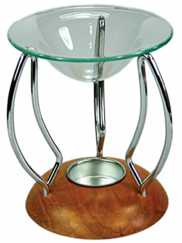 Duftlampe - Chrom