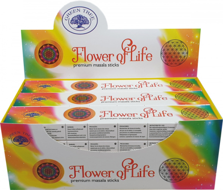 Green Tree Flower of Life